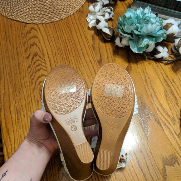 Brand New White Sandals - Picture 3 of 3